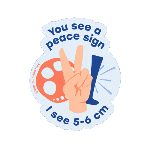 Midwife Sticker by ICM Comms