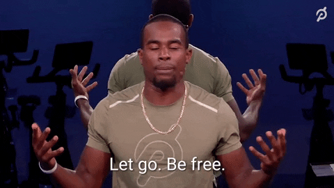 Be Free Let Go GIF by Peloton - Find & Share on GIPHY