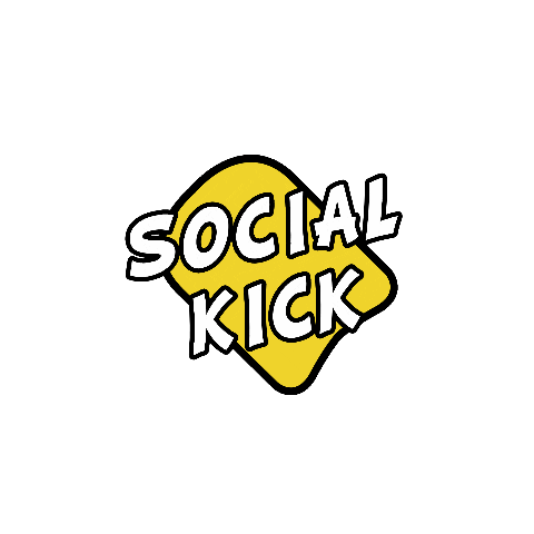 Social Kick Sticker