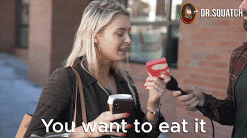 Want To Eat Eating GIF by DrSquatchSoapCo
