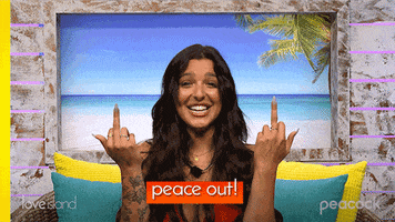 Love Island Middle Finger GIF by PeacockTV