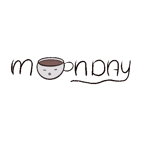 Sleepy Coffee Sticker