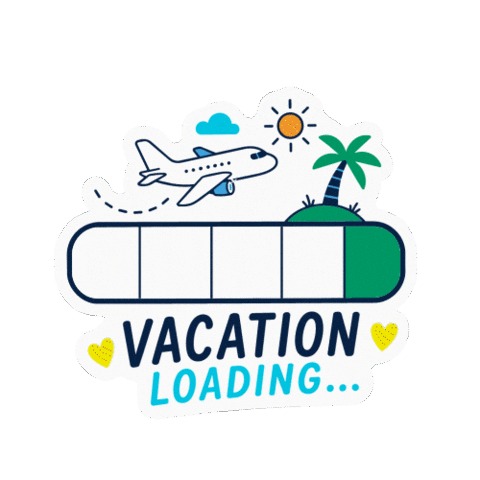 Flying Summer Vacation Sticker by Budapest Airport