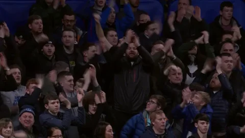 Everton Fc Fans GIF