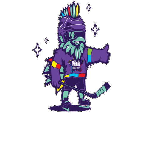 Ice Hockey Ricky Sticker by Riga Hockey Cup