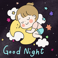 Good Night GIF by 大姚Dayao