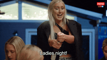 Ladies Night Reaction GIF by Married At First Sight