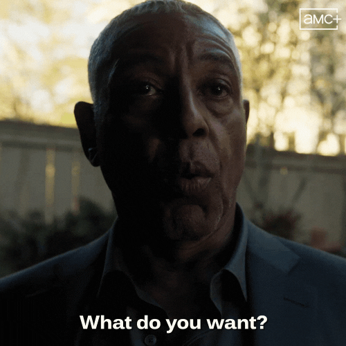 Serious What Do You Want GIF by AMC Networks