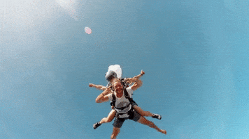 tangled up skydiving GIF by Thomas Rhett