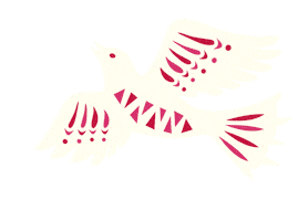 Christmas Bird Sticker by LUPICIA_JAPAN