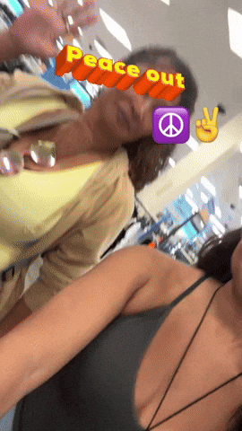 Peace Out GIF