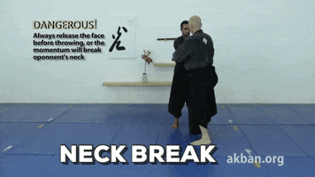 neck break GIF by AKBAN Academy