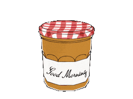 Good Morning Breakfast Sticker by BonneMaman_IT