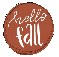 Fall Autumn Sticker