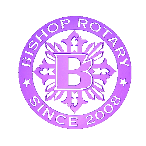 bishoptattoo logo black artist purple Sticker