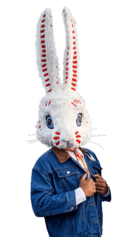 Bunny Bowl Sticker by 400 Conejos US