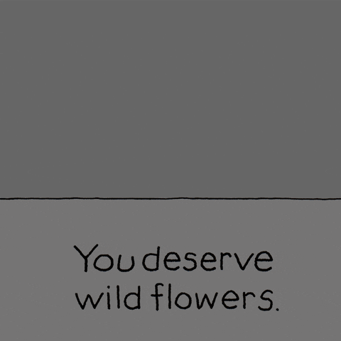 Wild Flowers Love GIF by Chippy the Dog