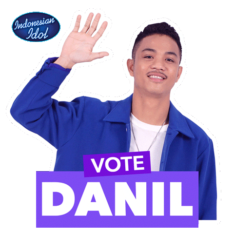 Danil Sticker by Indonesian Idol