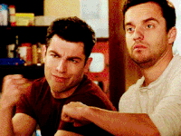 New Girl Fist Bump GIF - Find & Share on GIPHY
