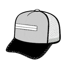 Hat Trucker Sticker by Weltpocket