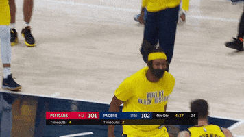 Pumped Up Celebration GIF by Indiana Pacers