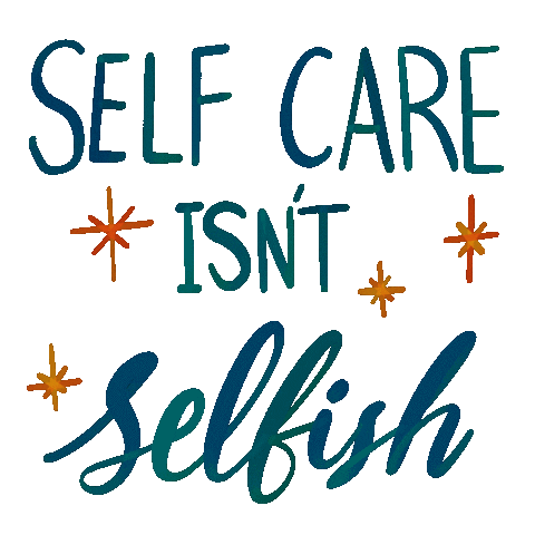 Mental Health Self Care Sticker by Latika Skincare