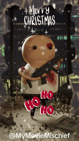 Merry Christmas Accident GIF