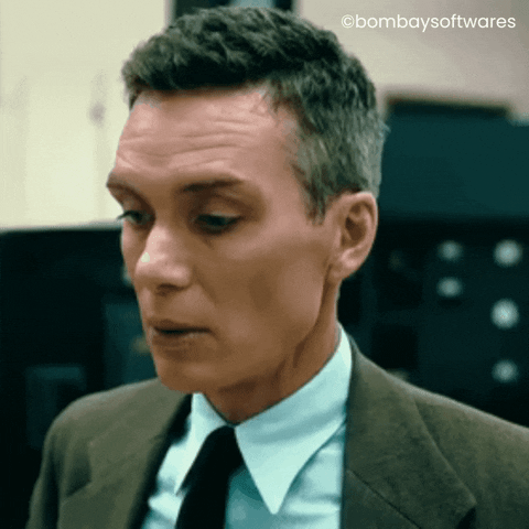 Nervous Christopher Nolan GIF by Bombay Softwares