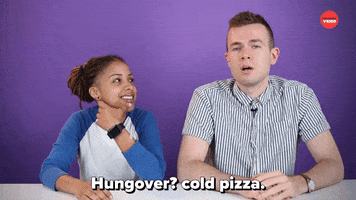 Drunk Cold Pizza GIF by BuzzFeed