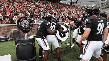 Celebrate College Football GIF by Cincinnati Bearcats