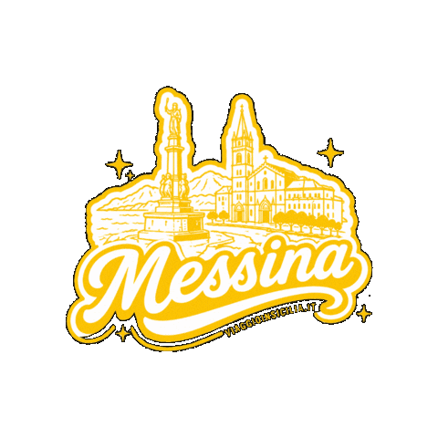Messina Sticker by Viaggio in Sicilia