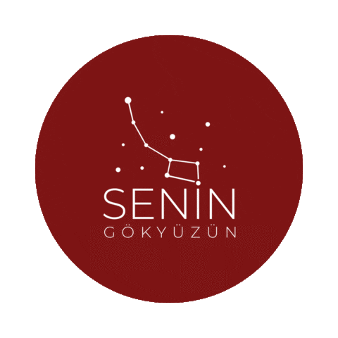 Senin Gökyüzün Sticker