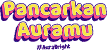 aura bright Sticker