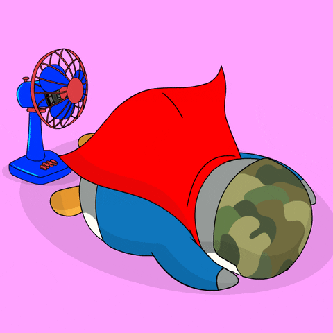 Summer Melting GIF by Pudgy Penguins