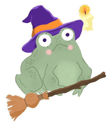 Halloween Illustration Sticker by molehill