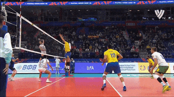 Take That Boom GIF by Volleyball World