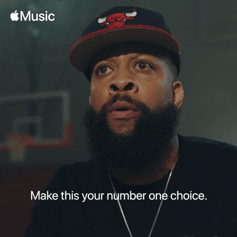 Serious Number One GIF by Apple Music