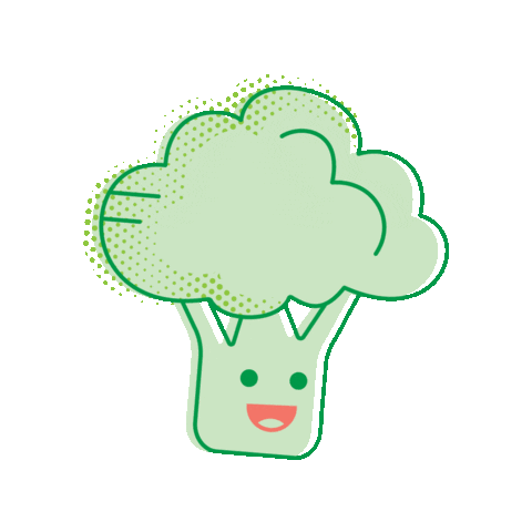 Broccoli Sticker by Food Literacy Center