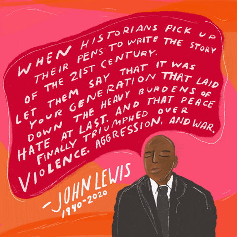 Civil Rights Art GIF by BrittDoesDesign
