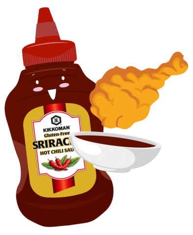 Chicken Sauce Sticker by Kikkoman USA