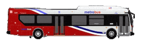 Washington Dc Bus Sticker by WMATA