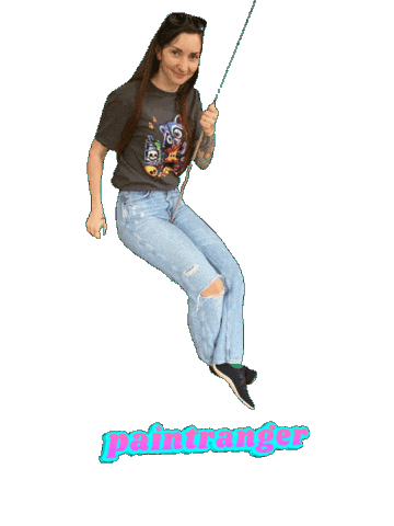 Art Girl Sticker