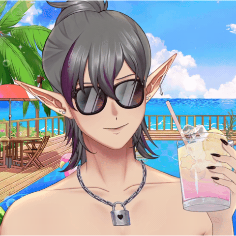 Summer Vtuber GIF