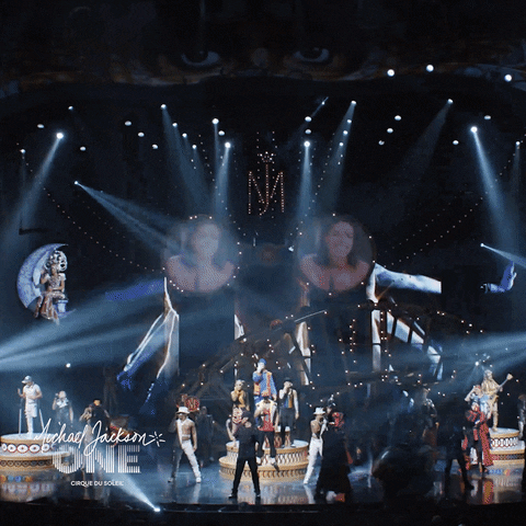 Michael Jackson Thank You GIF by Cirque du Soleil