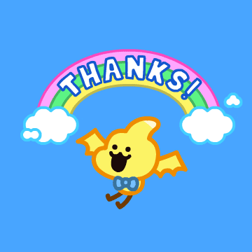 Thanks Thank You GIF by DINOSALLY