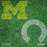 Go Blue Michigan Football GIF by Rocket Mortgage