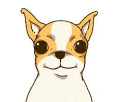 Animation Dog Sticker