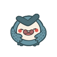 Happy Owl Sticker