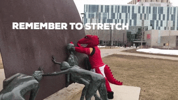 stretch GIF by University of Calgary