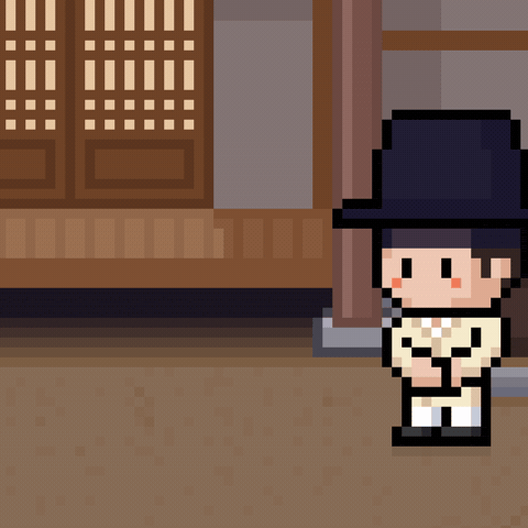 Pixel Art Chuseok GIF by CoinEasy